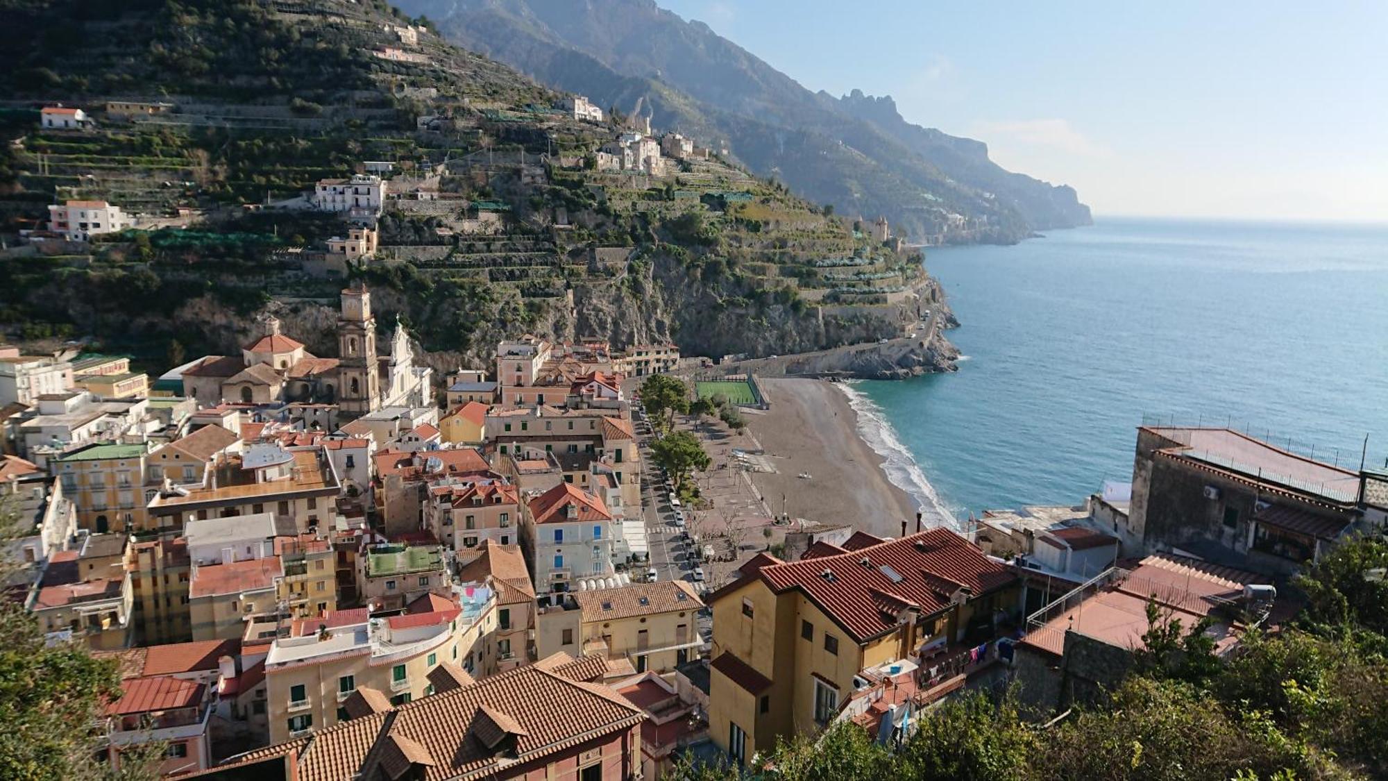 Casa Vacanze Freeholiday House Minori Exteriér fotografie