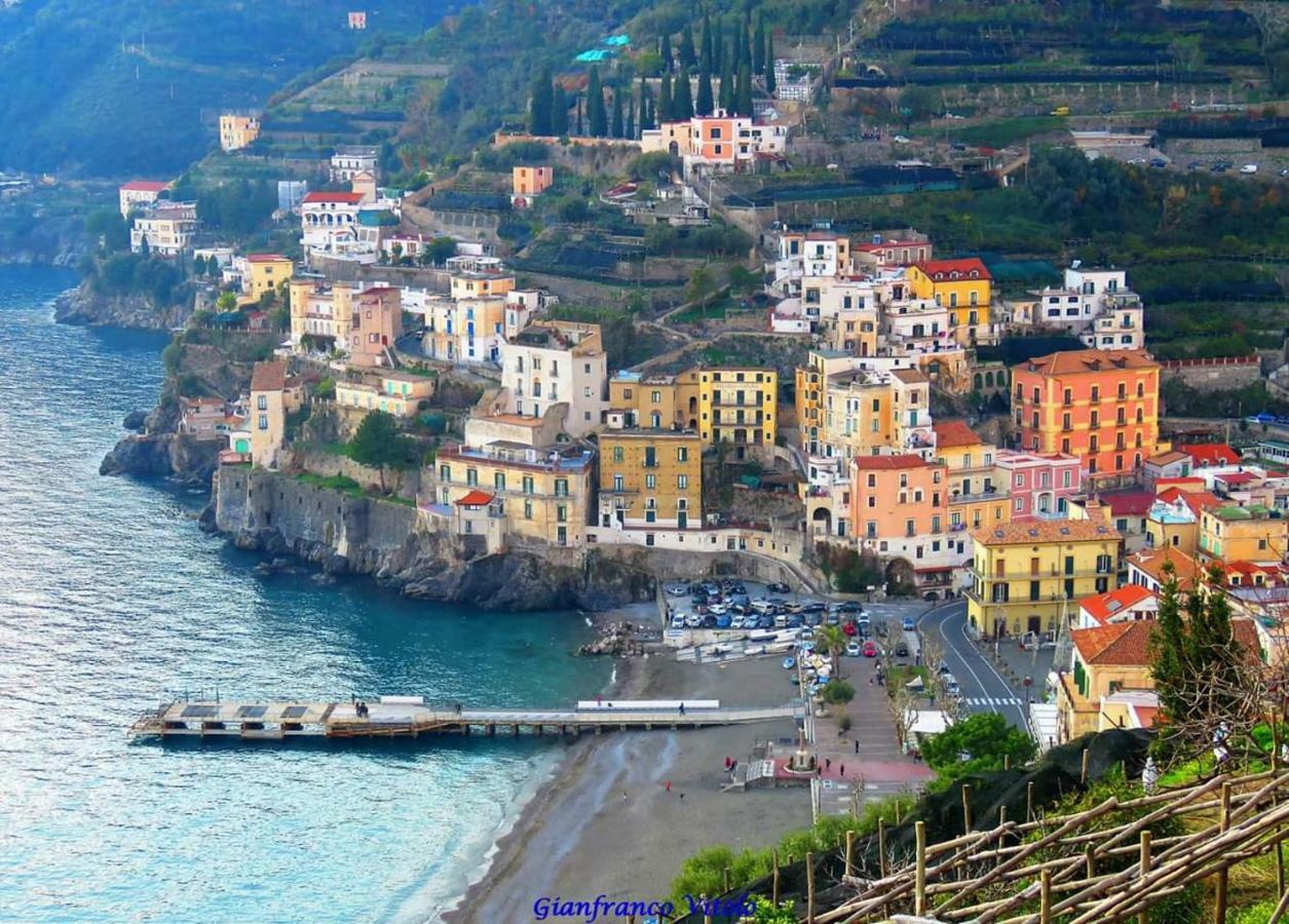 Casa Vacanze Freeholiday House Minori Exteriér fotografie
