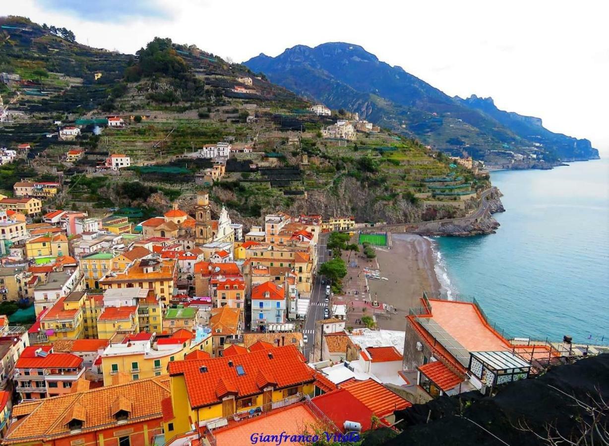 Casa Vacanze Freeholiday House Minori Exteriér fotografie